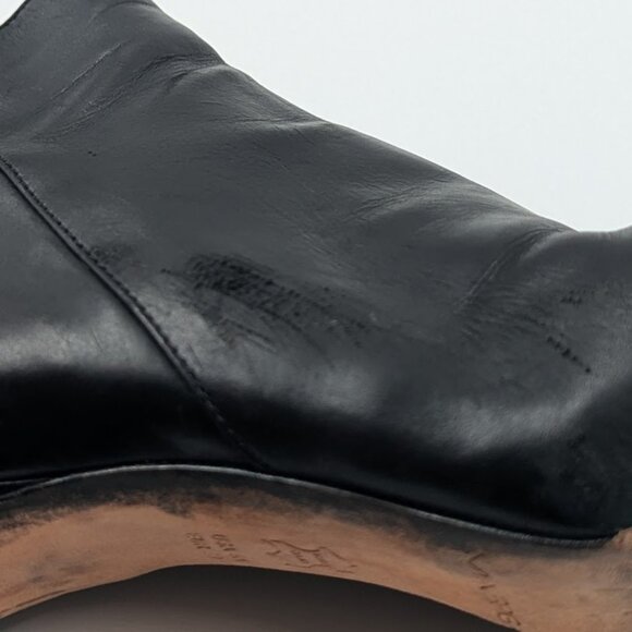 Via Spiga Women's 8M Black Ankle Boots Stiletto Heel Genuine Italian Leather - Picture 8 of 8